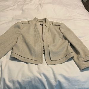 White House Black Market cropped jacket